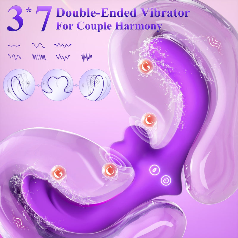 BETSY| Multi-play double vibrator for couples&