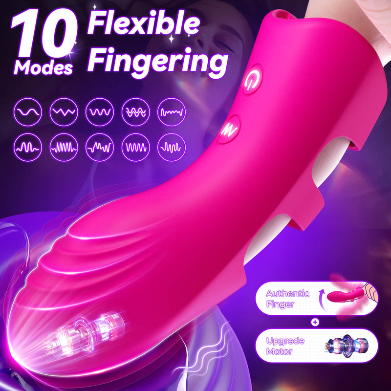 MAZY| 2-in-1-ultimativer Sweet-Finger-Vibrator