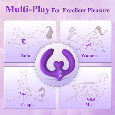 BETSY| Multi-play double vibrator for couples' foreplay