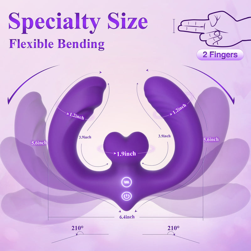 BETSY| Multi-play double vibrator for couples&