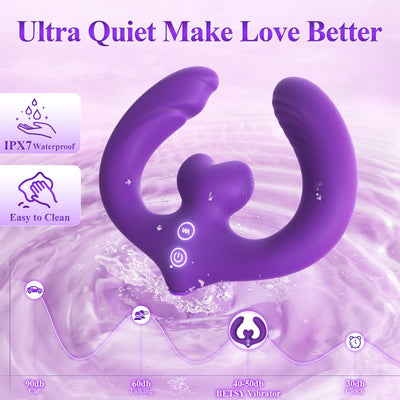 BETSY| Multi-play double vibrator for couples' foreplay