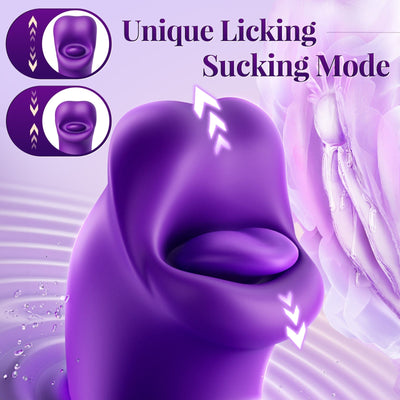 COXTEN| App Control Flapping and Licking Suction Sex Toy Vibrator 