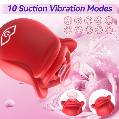 2024 APP Control Rose Saug-Klitoris-Stimulator-Vibrator