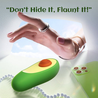 AVOCADO| 2 in 1 Tapping and Vibration Clitoris Stimulator - Sohimi