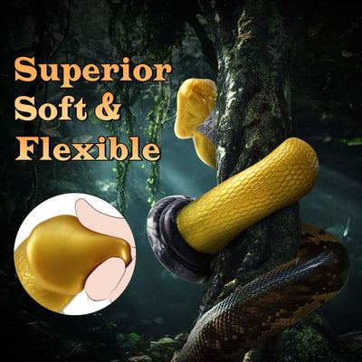 COBRA| Snake Shaped huge Monster Dildo with Suction Cup - Sohimi