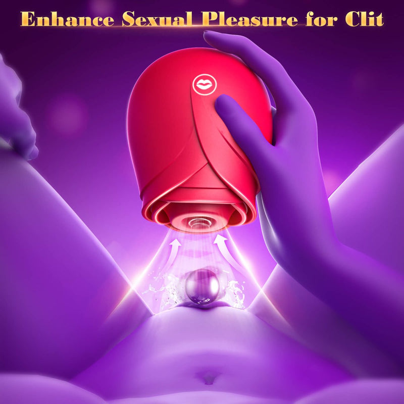 JASMINE|Clitoris Rose Suction Vibrator - Sohimi