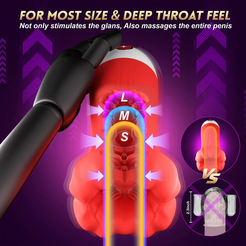 MACKAY| Sohimi 4 in 1 App Control Penis Massager Vibration Sex Toy - Sohimi