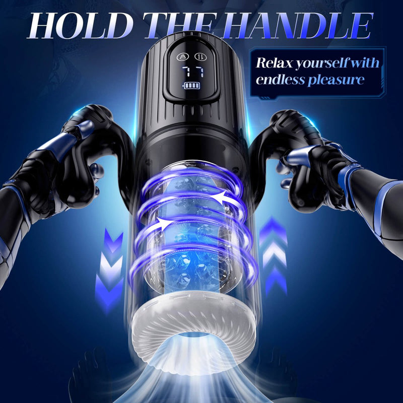 MAIDEN|2025 Hand - Free Auto Sucking Rotaing Thrusting Male Toy - Sohimi