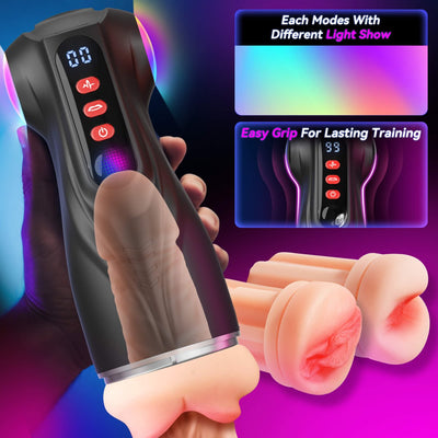 MYNA| 3 in 1 App Control Sucking and Vibration Male Pocket Pussy - Sohimi