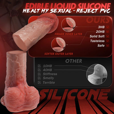 PAN| 10.3inch Realistic Fantasy Dildo with Suction Base - Sohimi