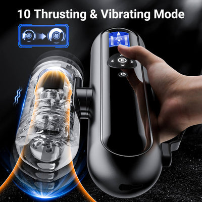 TIME| Upgraded App Control Automastic Thrusting and Vibrating Male Masturbator - Sohimi