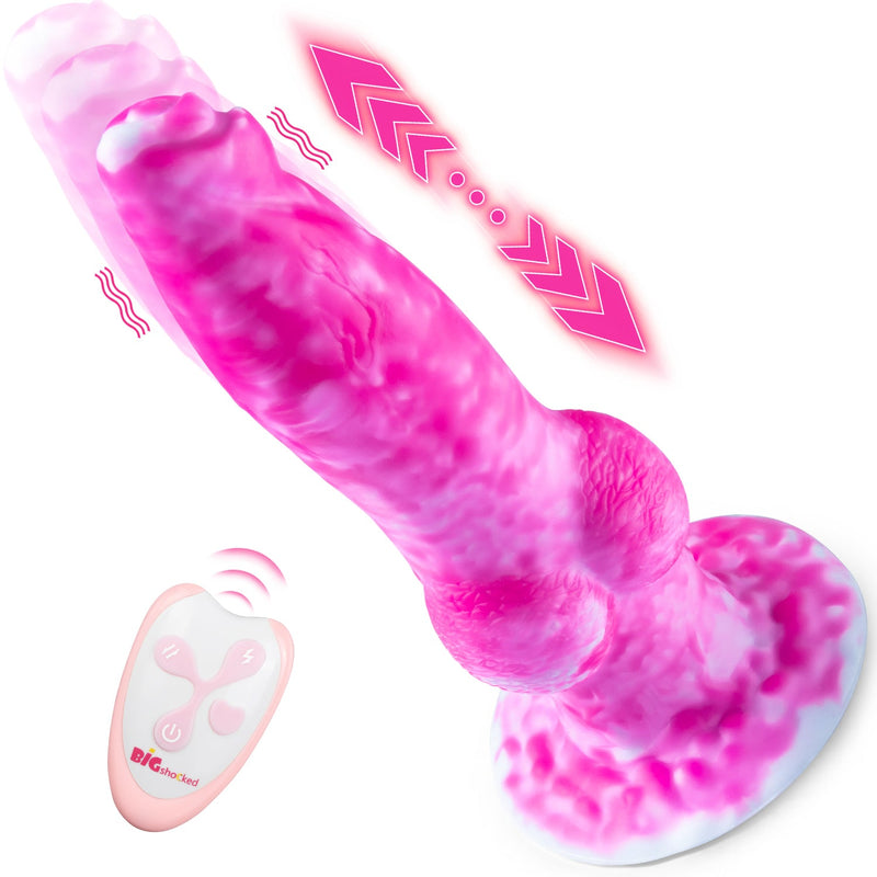 Thrusting Dildo Realistic vibrating dildos with 7 modes