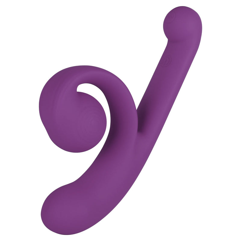 Snail vibrator for clitoris and G-spot Unique design (purple)