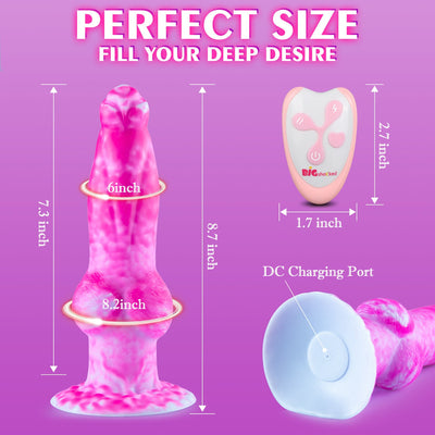 Thrusting Dildo Realistic vibrating dildos with 7 modes